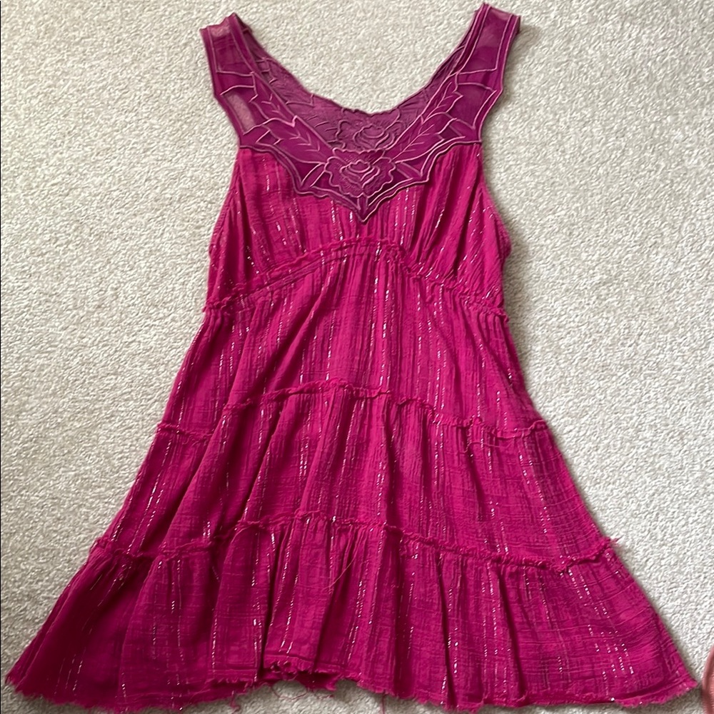 Free People Pink Tank Top